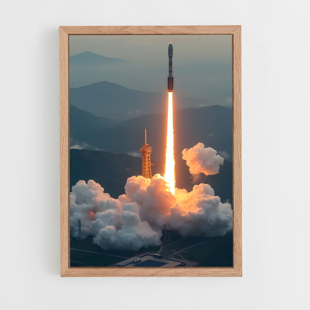 Poster Mission Étoilée – affiche Missions spatiales (vue 4)